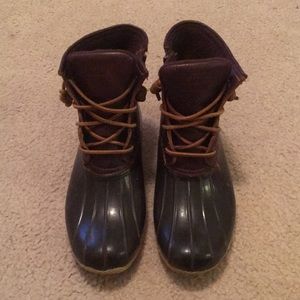 Sperry duck boots!!!